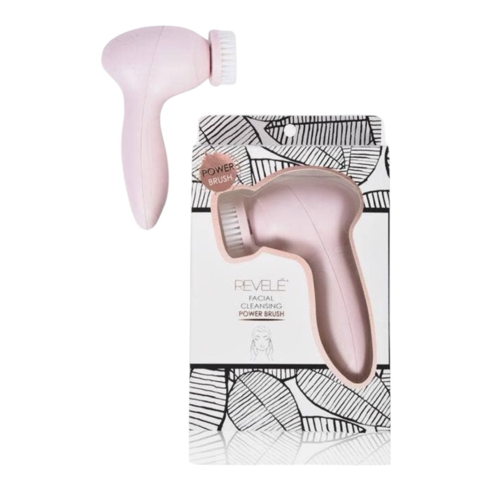 Revelé Pink Facial Cleansing Power Brush NIB